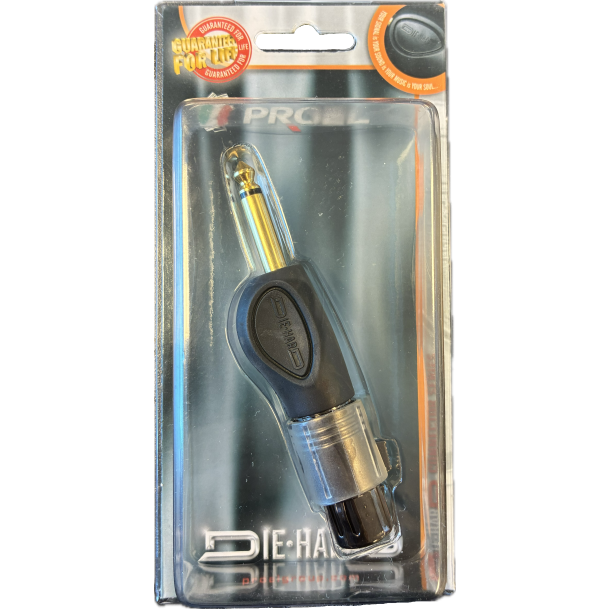PROEL Female XLR til Male Jack connector DHMA300